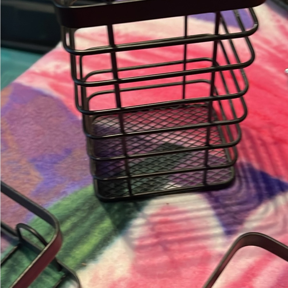 Black Wire Storage Racks - Picture 5 of 8